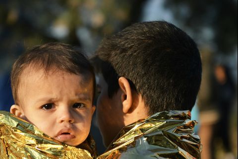 Refugees, Molyvos, Lesbos